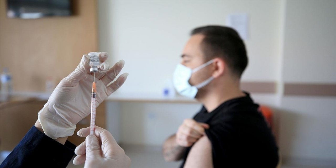 Ülke genelinde uygulanan birinci ve ikinci doz aşı miktarı 45 milyonu aştı