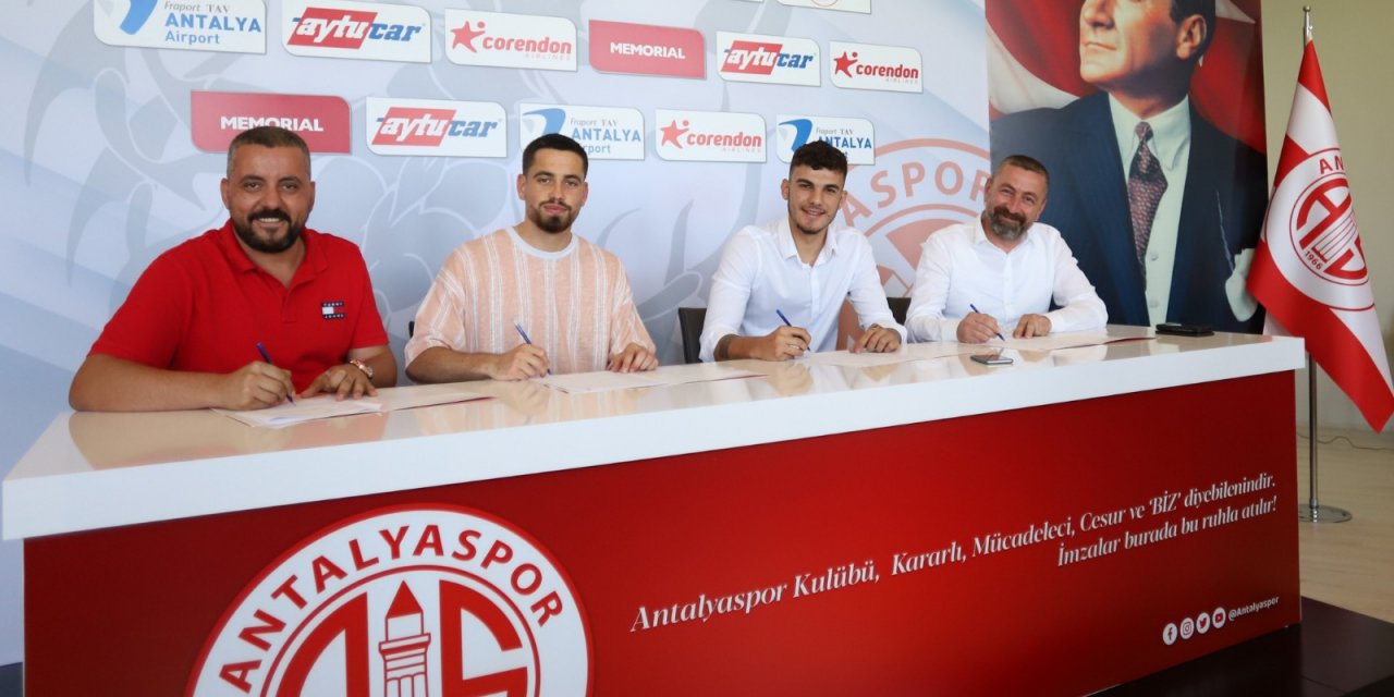 Antalyaspor, Doğukan Nelik ve Ersin Zehir'i kadrosuna kattı