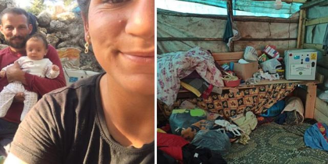 Anne tavana asılı, baba tüfekle vurulmuş! Vahşetin yaşandığı çadıra giren ekipler minik Ali'yi uyurken buldu