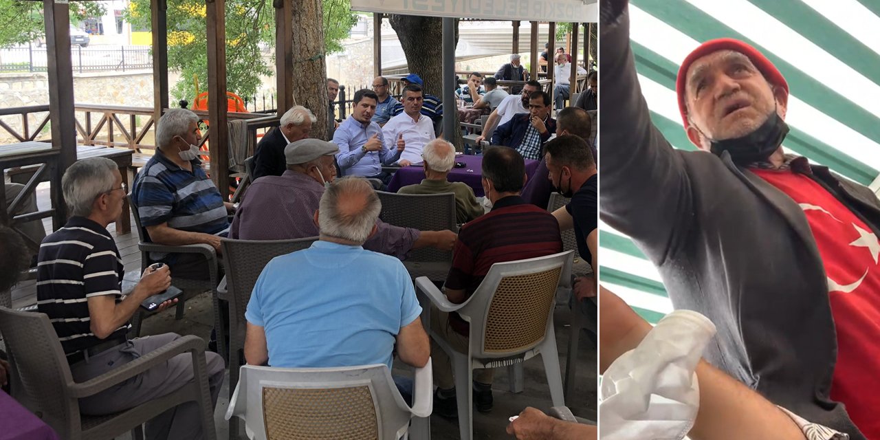 Konya Milletvekili Özboyacı'nın Bozkır ziyaretine damga vuran 45 saniyelik sohbet