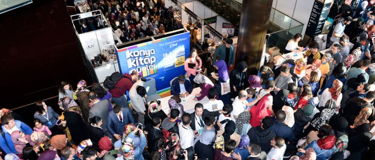 'Konya Kitap Günleri' yarım milyondan fazla ziyaretçiyi ağırladı