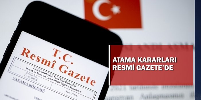 TCDD Genel Müdürü görevden alındı! Yeni atama kararları Resmi Gazete'de