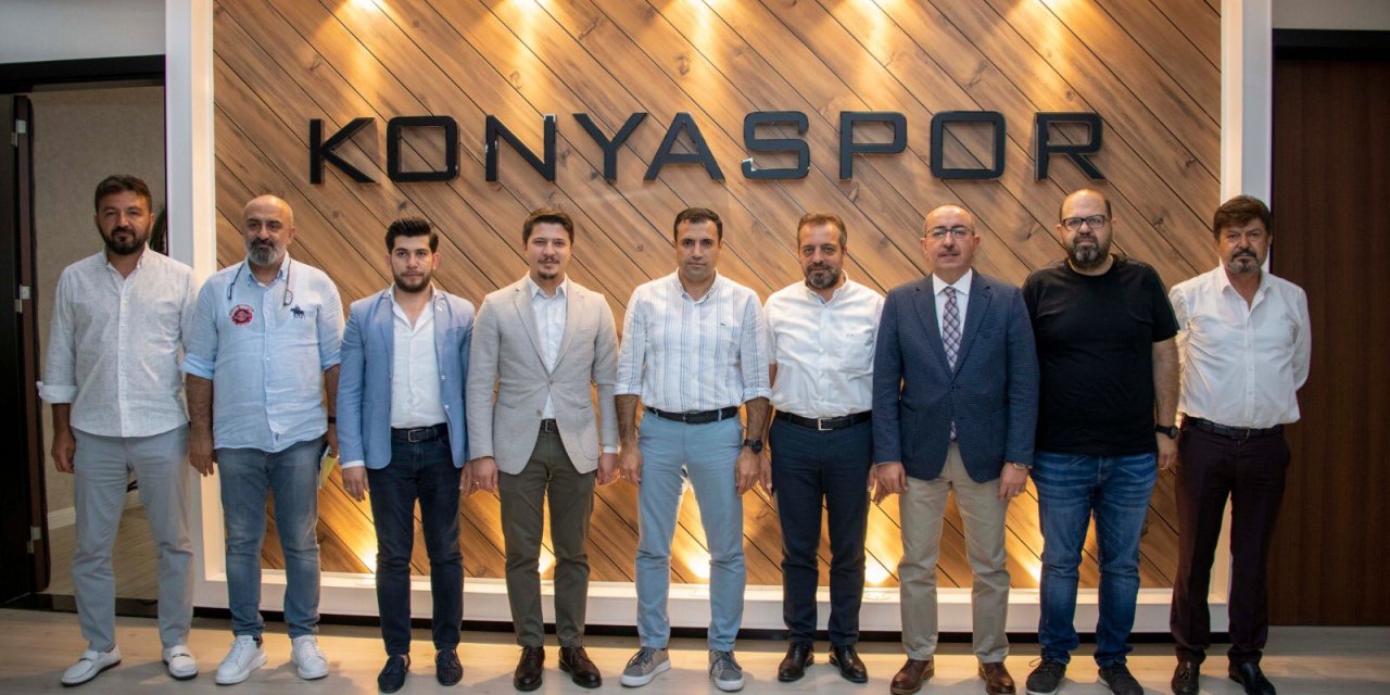 Özboyacı, Kavuş ve Dolular'dan Konyaspor’a ziyaret