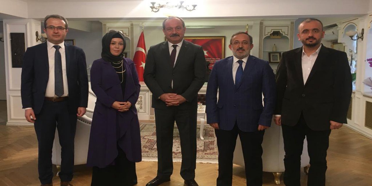 Konya İl Emniyet Müdürü Mustafa Aydın veda ediyor