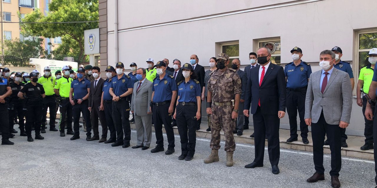 Emniyet Müdürü Mustafa Aydın, Konya’ya veda etti! Törenle uğurlandı