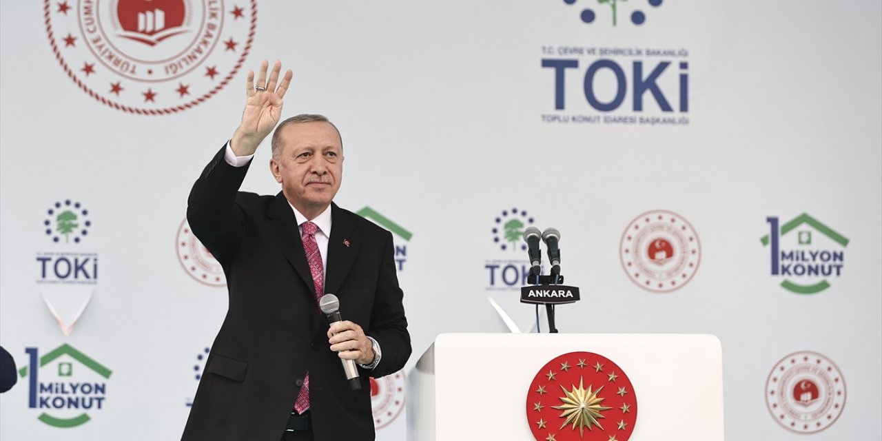 TOKİ'den 1 milyonuncu konut! Cumhurbaşkanı Erdoğan: Biz eserlerimizle konuşuyoruz