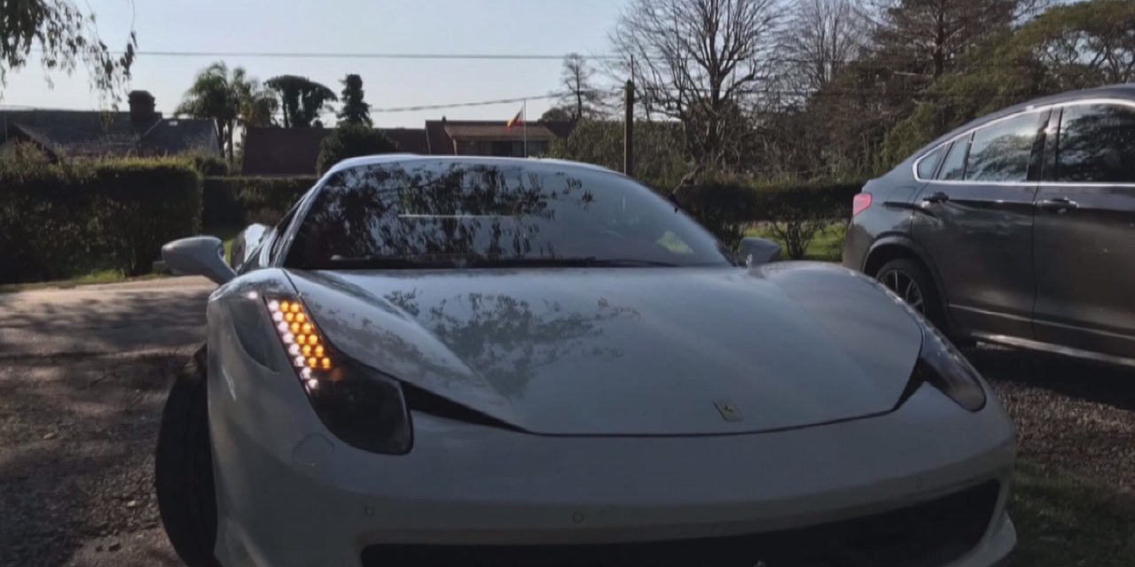 Tosuncuk, çok konuşulan Ferrari görüntüsünü de anlatmış