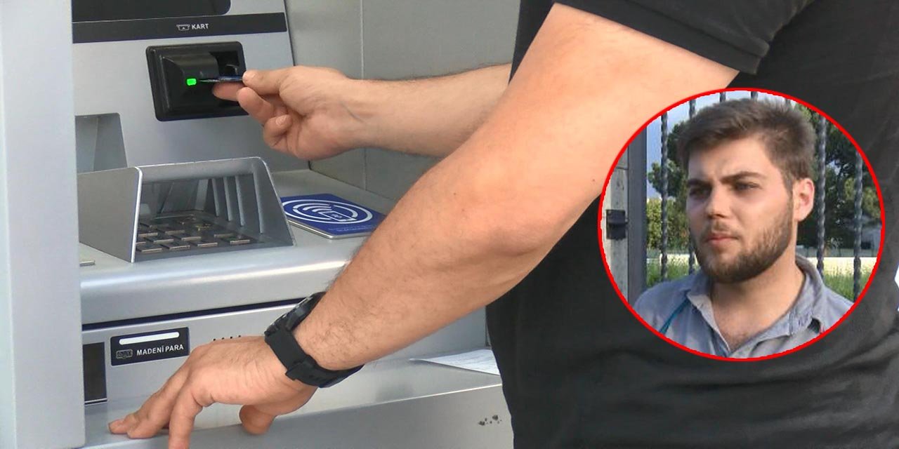 ATM'de 18 bin lira buldu, hiç düşünmeden bekleneni yaptı
