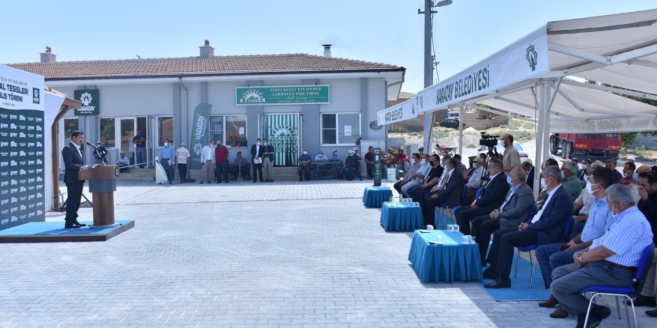 Karatay Belediye Başkanı Hasan Kılca'dan ilçeye 7 yeni sosyal tesis müjdesi