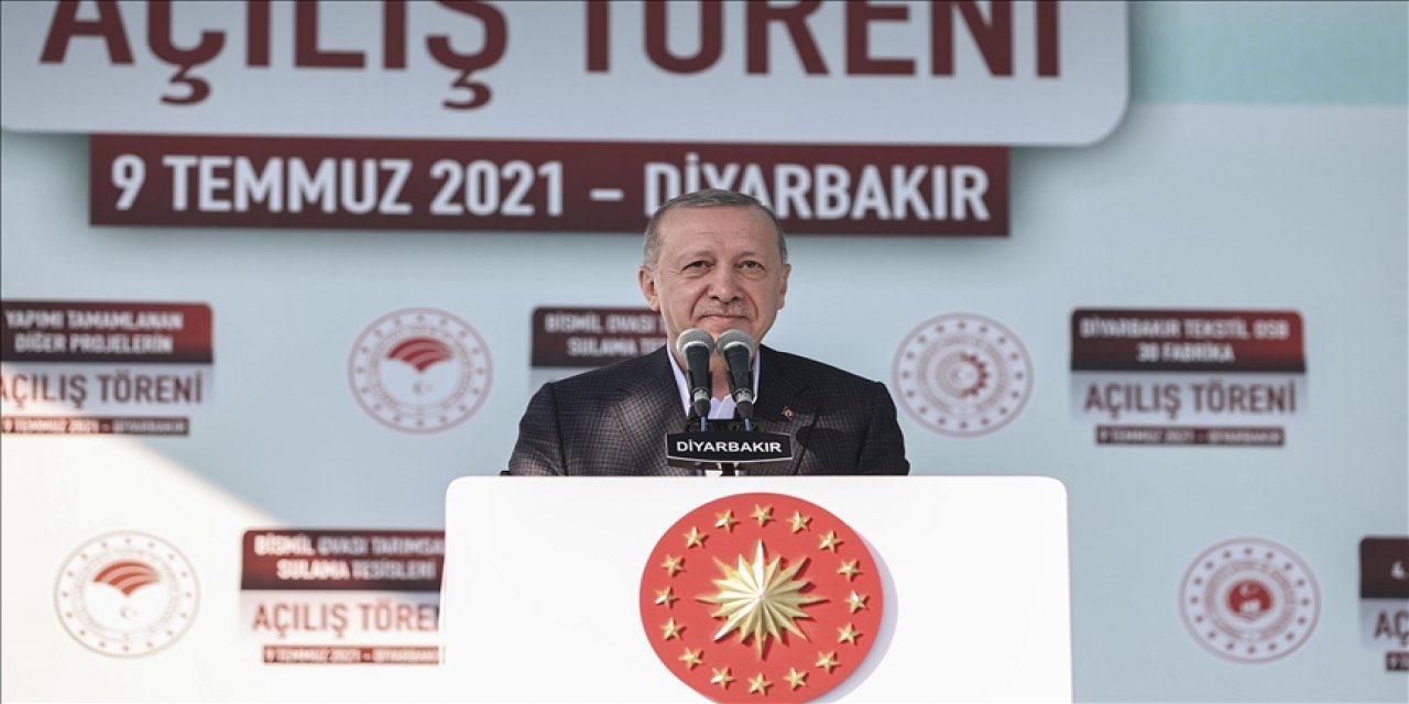 Cumhurbaşkanı Erdoğan Diyarbakır'da konuştu: Çözüm sürecini sonlandıran biz olmadık