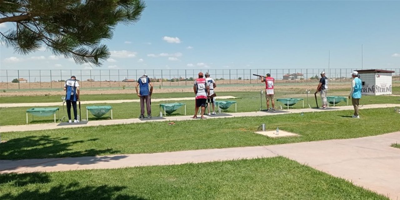 Trap atışları Konya’da yapıldı