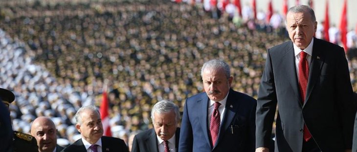 Anıtkabir Özel Defteri mesajında 'Barış Pınarı Harekatı' vurgusu