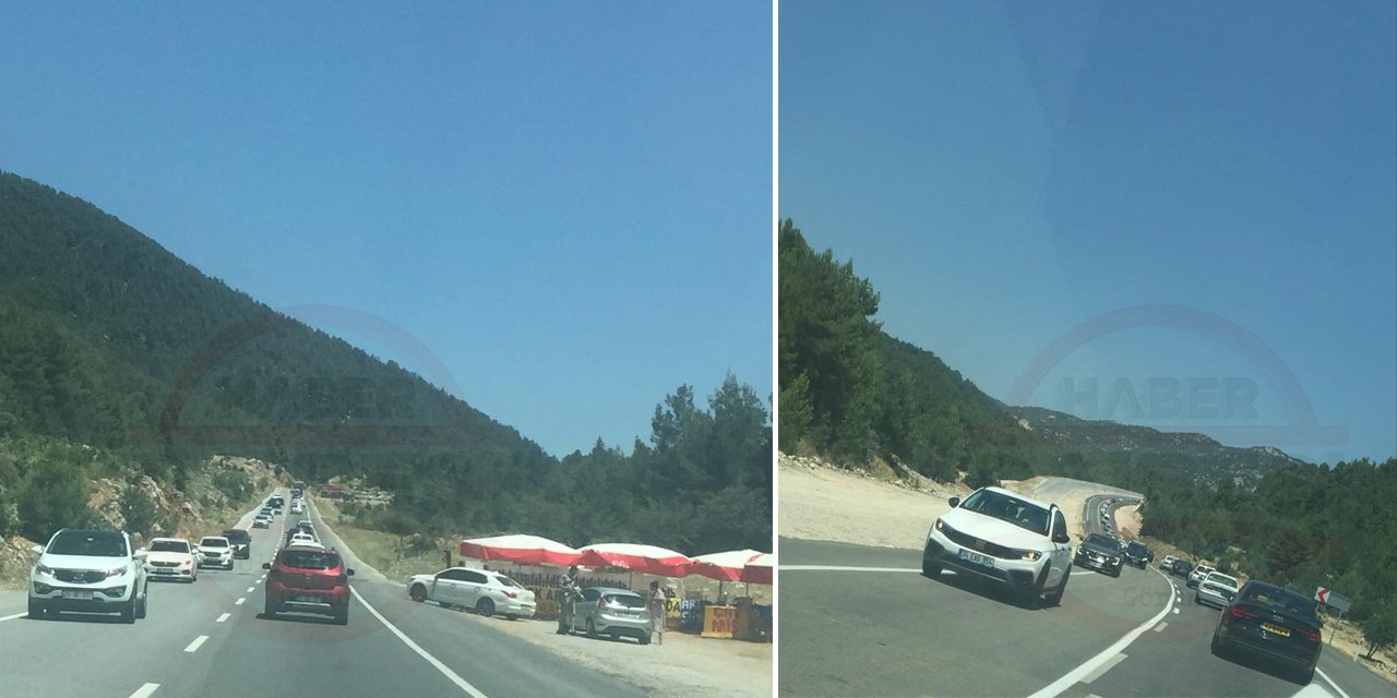 9 günlük bayram tatili başladı! Konya-Antalya kara yolunda yoğunluk yaşanıyor