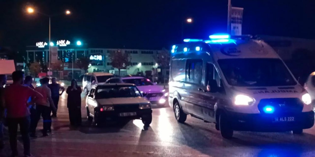 Kavgadan kaçarken otomobilin altında kaldı