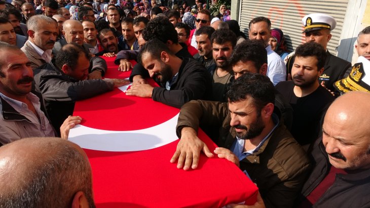 Şehit Teğmen Kamuran Ablak son yolculuğa uğurlandı