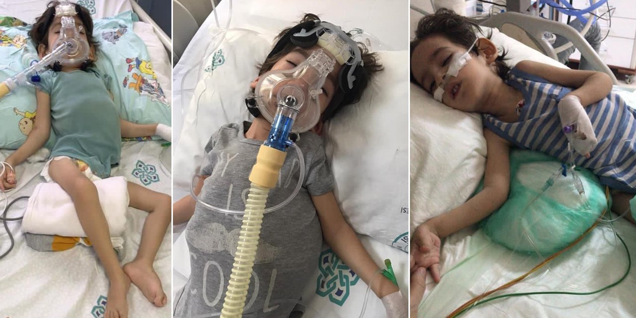 Konya'da SMA hastası Abdullah İshak, tedavi için hayırseverlerin yardımını bekliyor