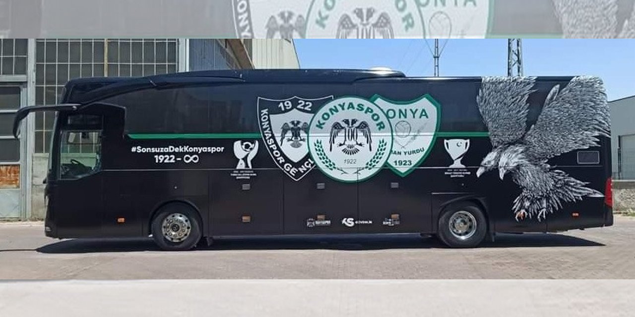 Konyaspor A Takım otobüsü yenilendi