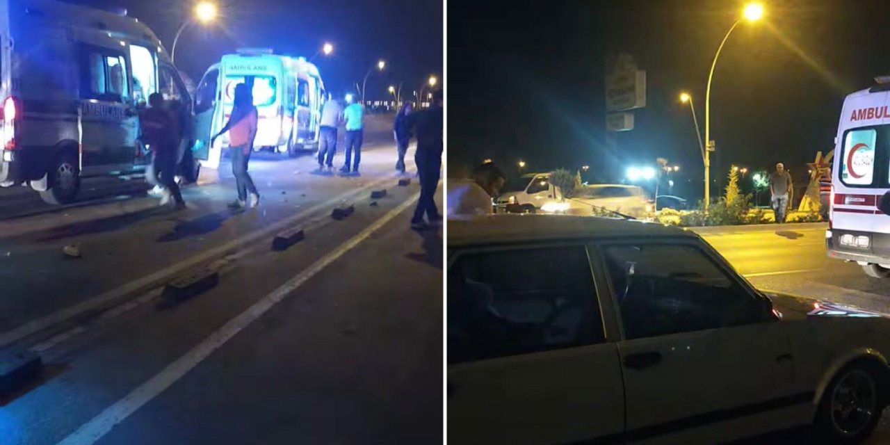 Konya’da park halindeki araçlar ve yayalara çarpan sürücü kaçtı: 1 ölü, 4 yaralı