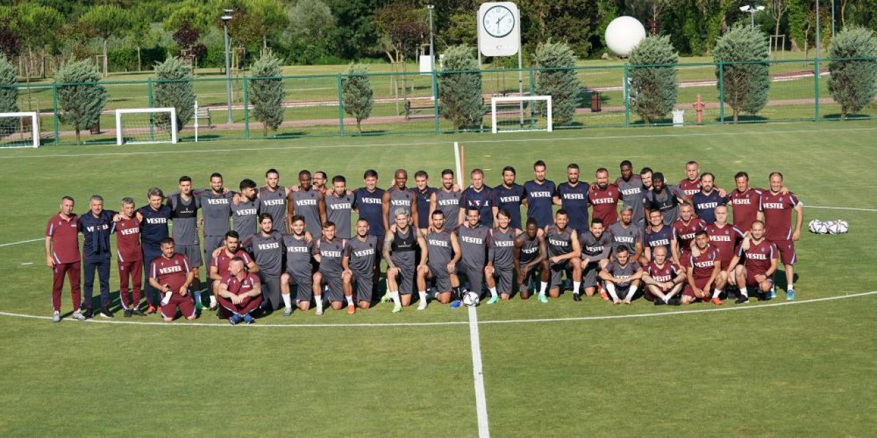 Trabzonspor 1 aylık kampta 34 antrenman yaptı
