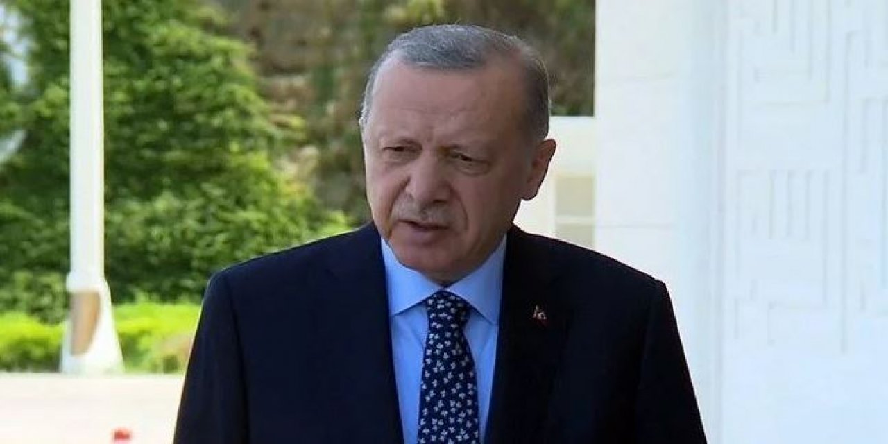 Son Dakika: Cumhurbaşkanı Erdoğan: Görevli olmayan yangın mahalline alınmayacak