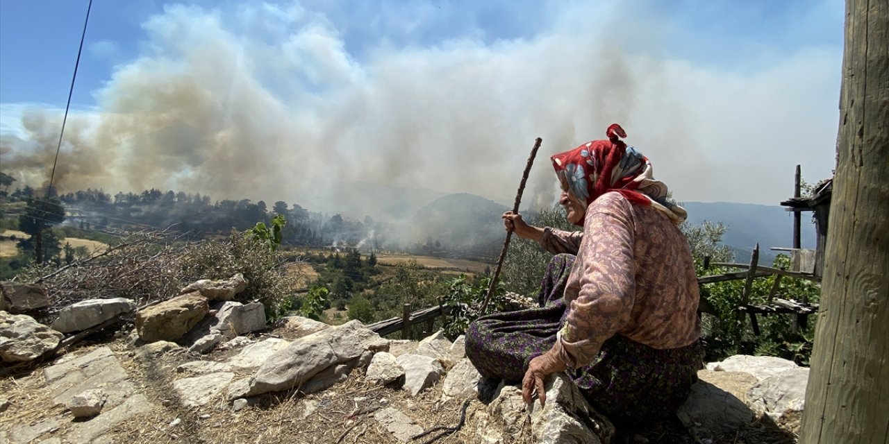 Ülke genelindeki 112 orman yangınının 107'si kontrol altına alındı