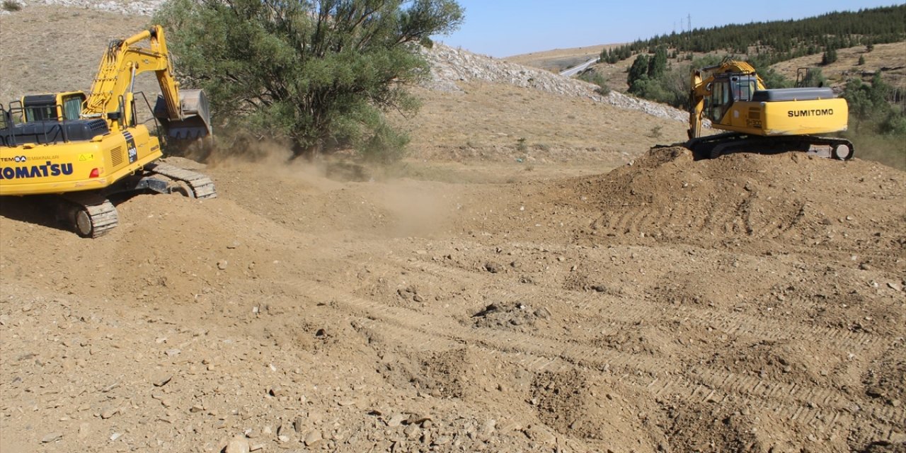 Yunak'ta 250 milyon liraya mal olacak kara yolu yatırımı için çalışmalara başlandı