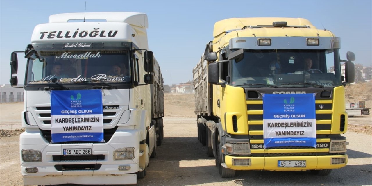 Konya Ticaret Borsası da harekete geçti! Yangın bölgesine yem desteği