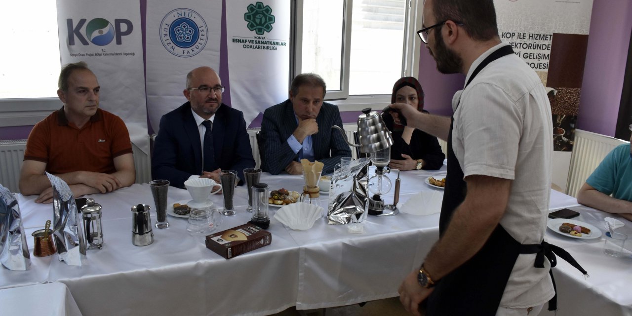 Türkiye’nin uluslararası kahve uzmanları Konya’da yetişiyor