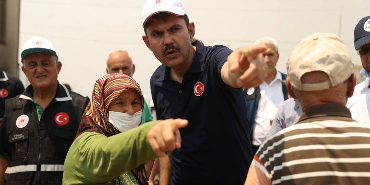 Bakan Kurum Manavgat'ta konuştu: En hızlı şekilde yaralarımızı saracağız