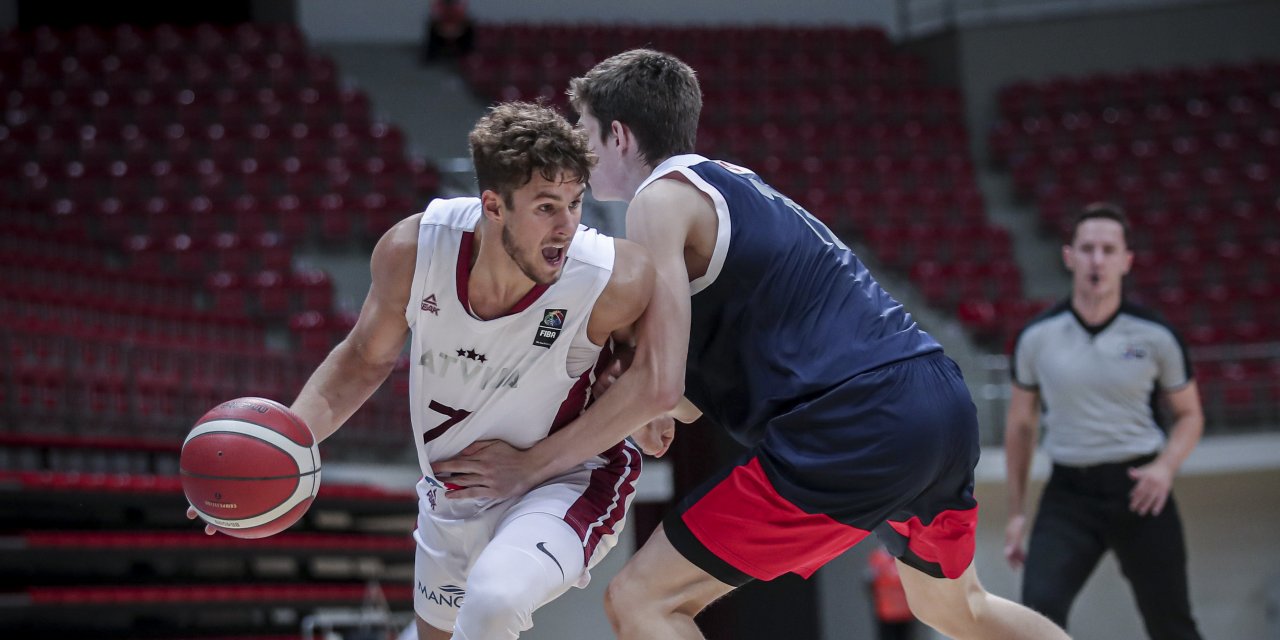 Letonya Konya'da ilk galibiyetini aldı