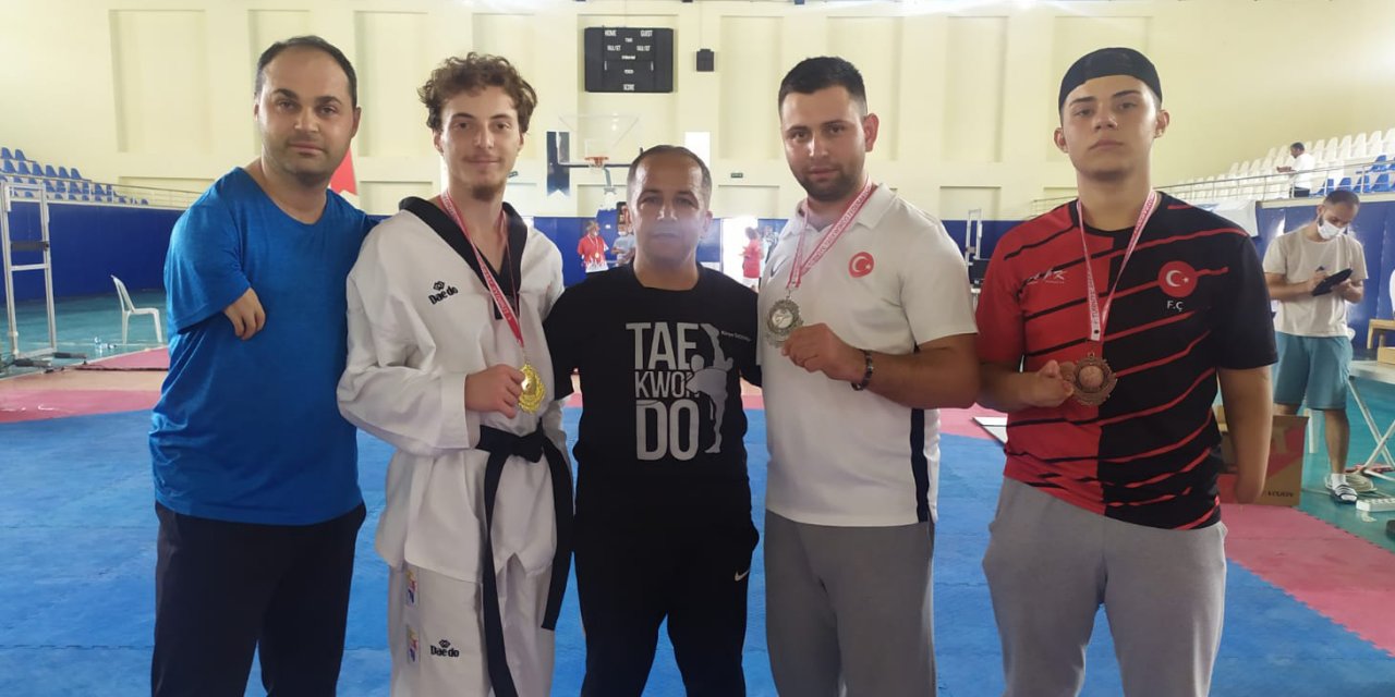 Konyalı sporculardan 4 madalya