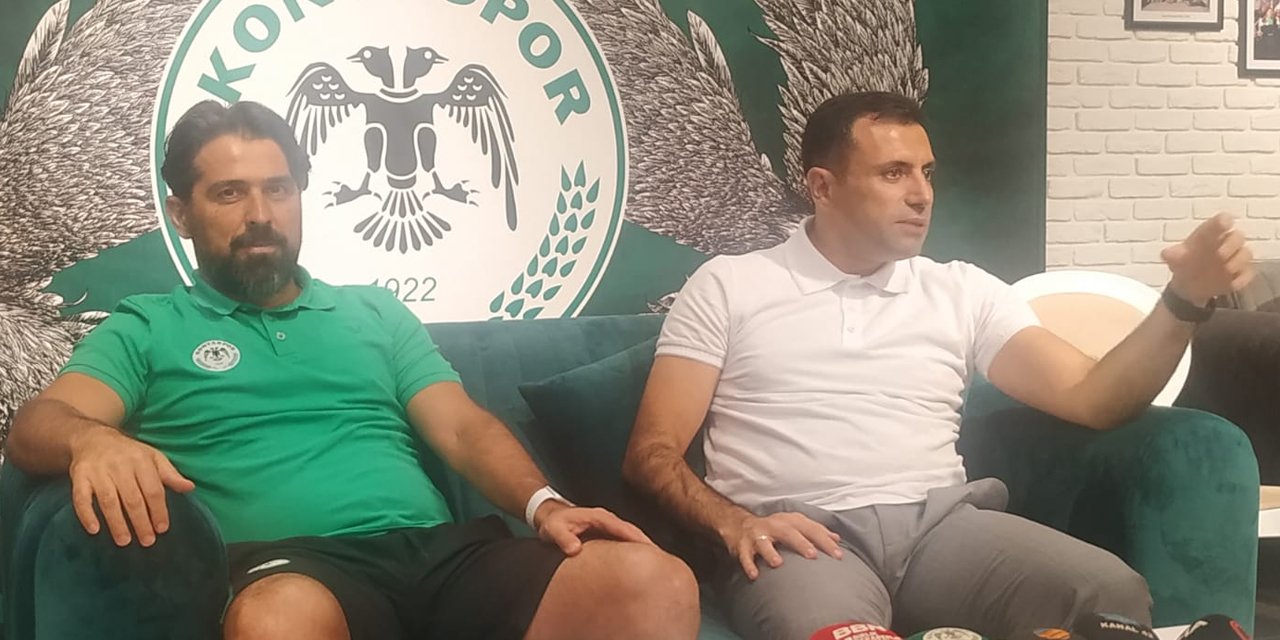 Konyaspor'da Özgökçen ve Palut'tan yeni sezon öncesi önemli açıklamalar