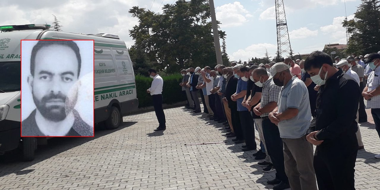 Konya'da miras kavgasında ağabeyi tarafından öldürülen gurbetçi toprağa verildi