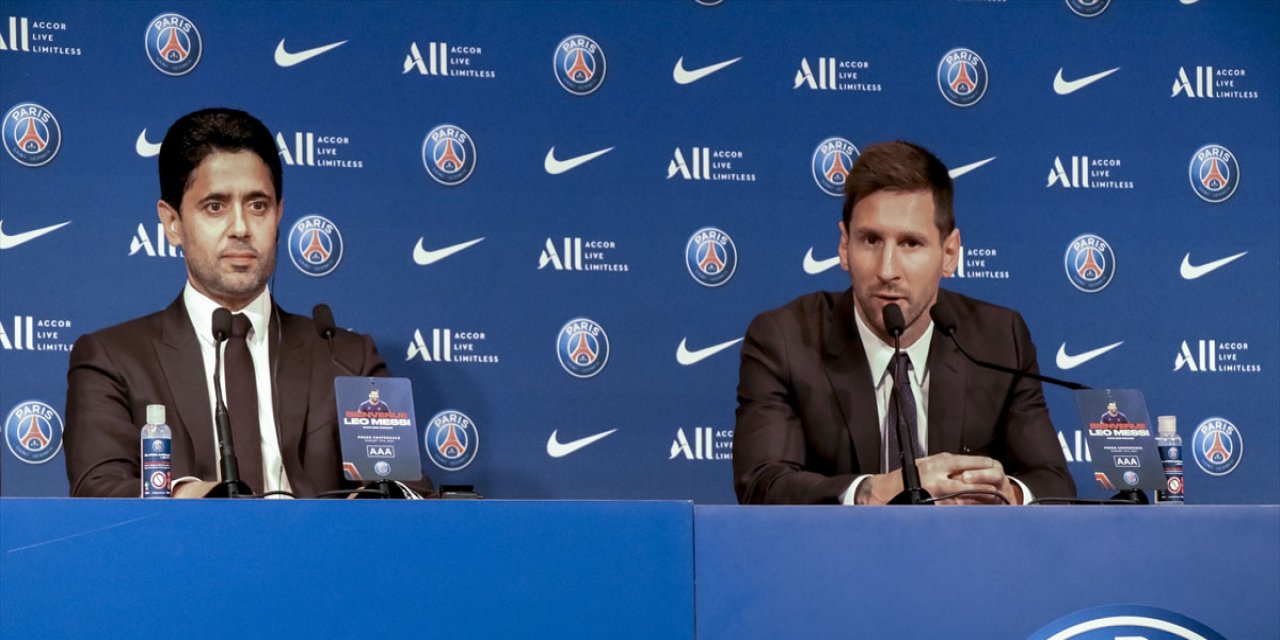 PSG’nin yeni transferi Messi basının karşısına çıktı