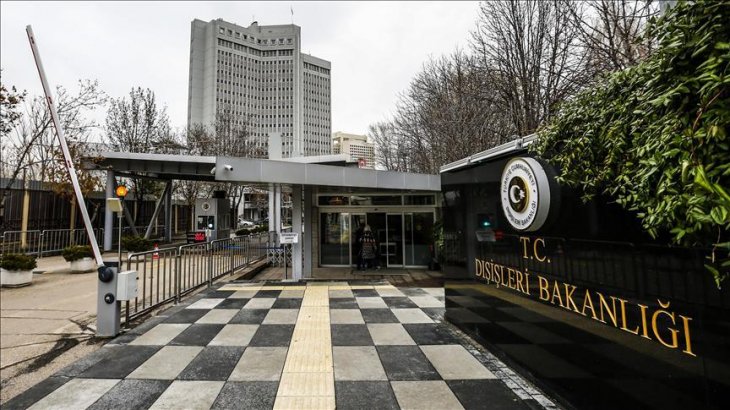 Türkiye'den Fransız Senatosunun kararlarına kınama