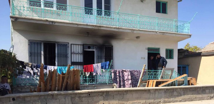 Konya’da 2 yaşındaki çocuğun çakmakla oynarken yangın çıkardığı iddiası