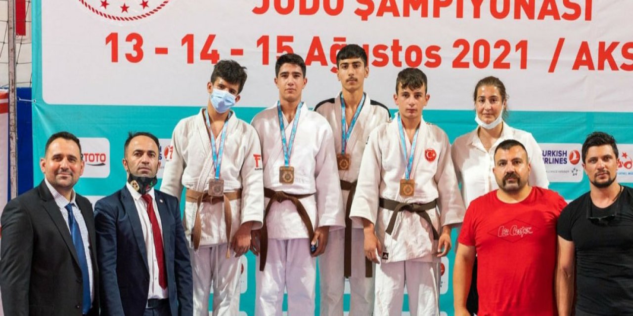 Konyalı judoculardan 7 madalya