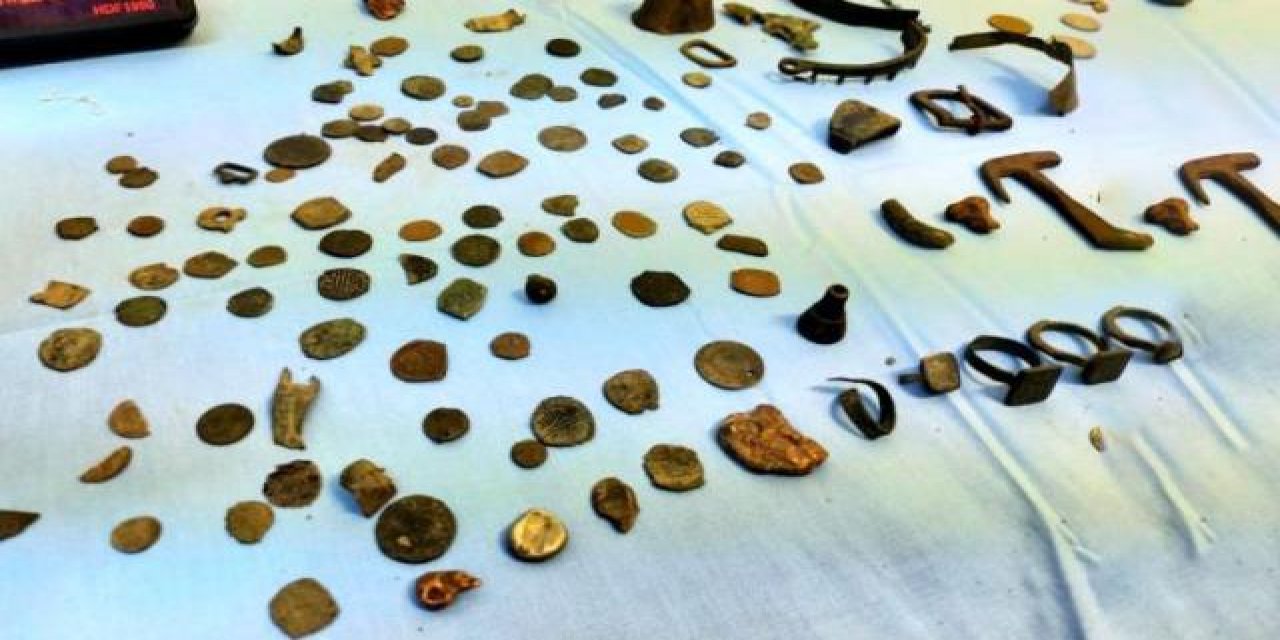 Kaçak kazı yaparken yakalandı, iş yerinden tarih fışkırdı