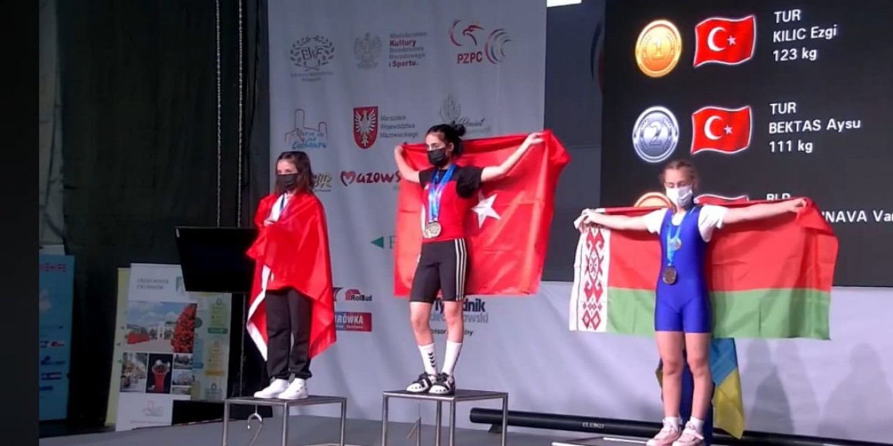 Konyalı Milli sporcudan 7 Avrupa rekoru