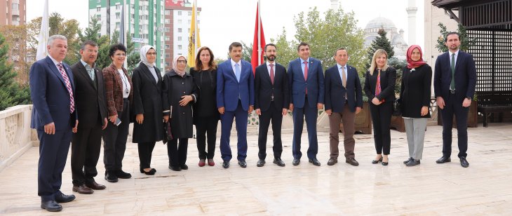 Down Sendromu Araştırma Komisyonu’ndan Konya Büyükşehir’e ziyaret