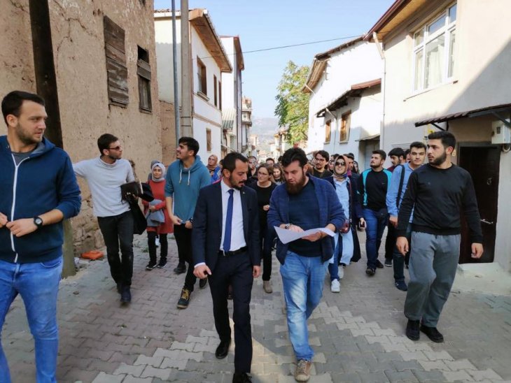 NEÜ Öğrencilerinden Osmaneli Konakları Restorasyonlarına destek