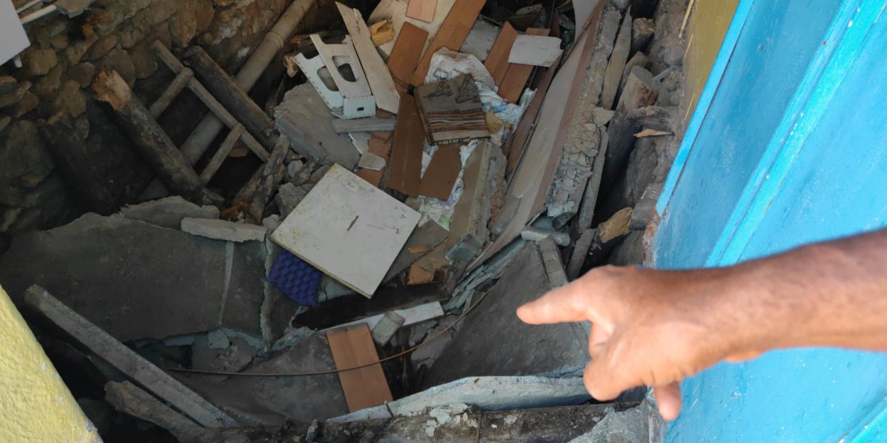 Konya’da babaanne ve torunu evin tabanı çökünce yaralanmıştı! Sebebi belli oldu