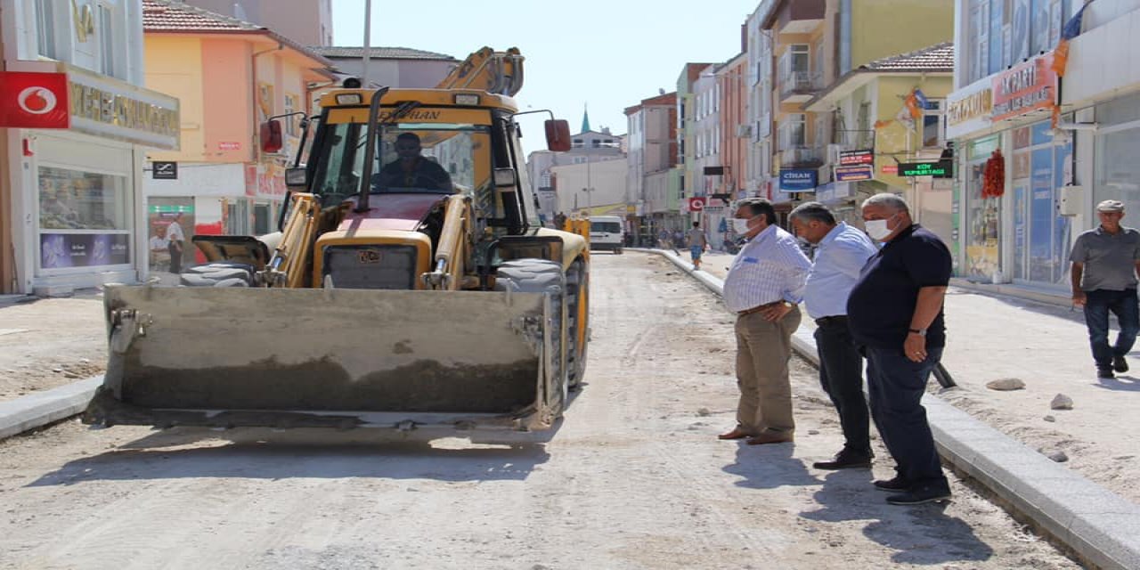 Cihanbeyli'nin altyapısı yenilendi