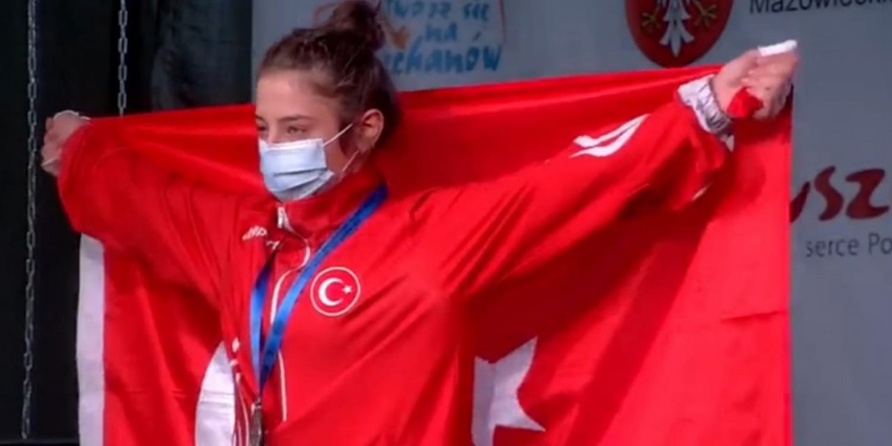 Konya TOHM sporcusu Avrupa ikincisi