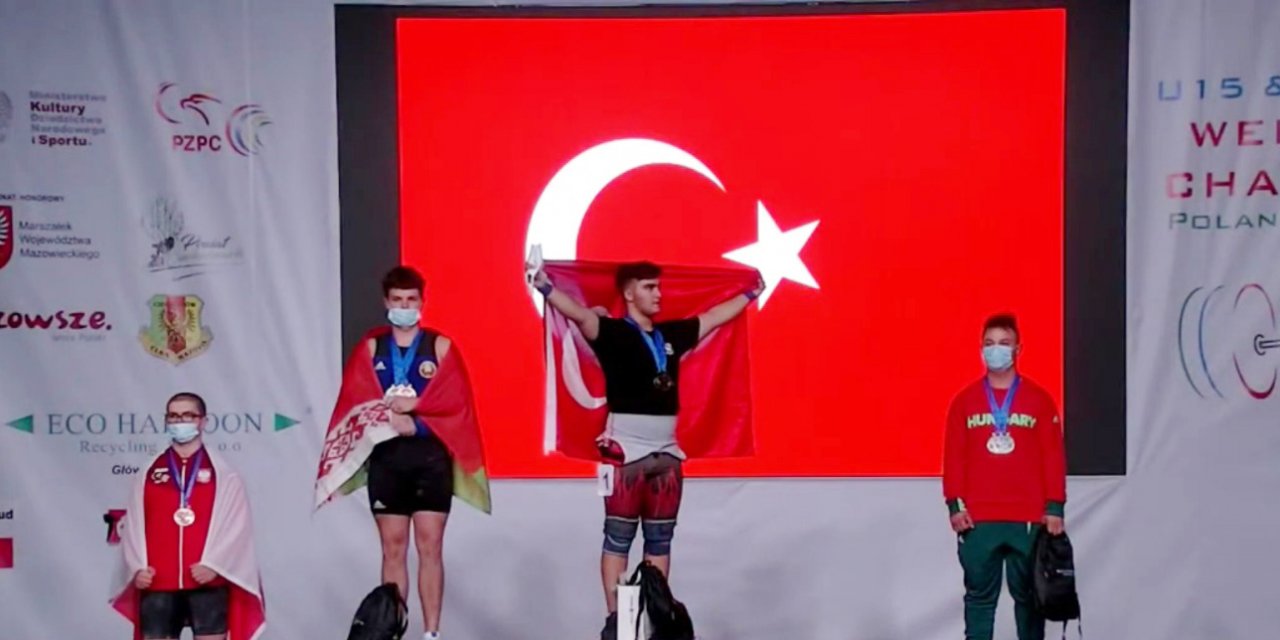 Konyalı milli sporcu Avrupa Şampiyonu