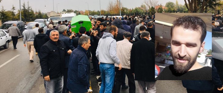 Konya’da korkunç bir cinayetin kurbanı olan Ali Yanar toprağa verildi