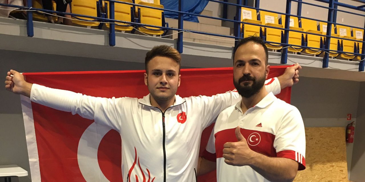 Muhammed Emin Burun’dan Avrupa ikinciliği