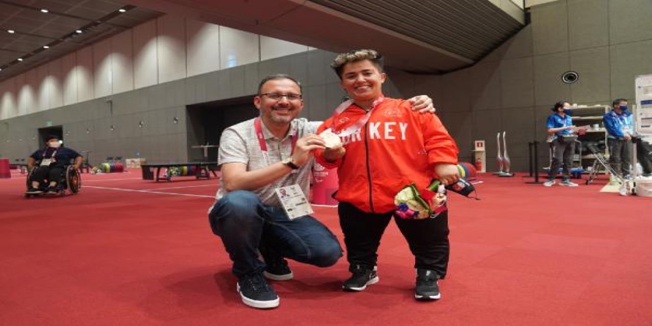 Meram Belediyespor'lu sporcu olimpiyatta Türkiye'nin gururu oldu