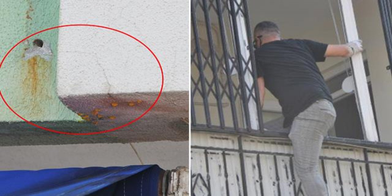 Duvardan sızan sarı su, şüpheli ölümü ortaya çıkardı