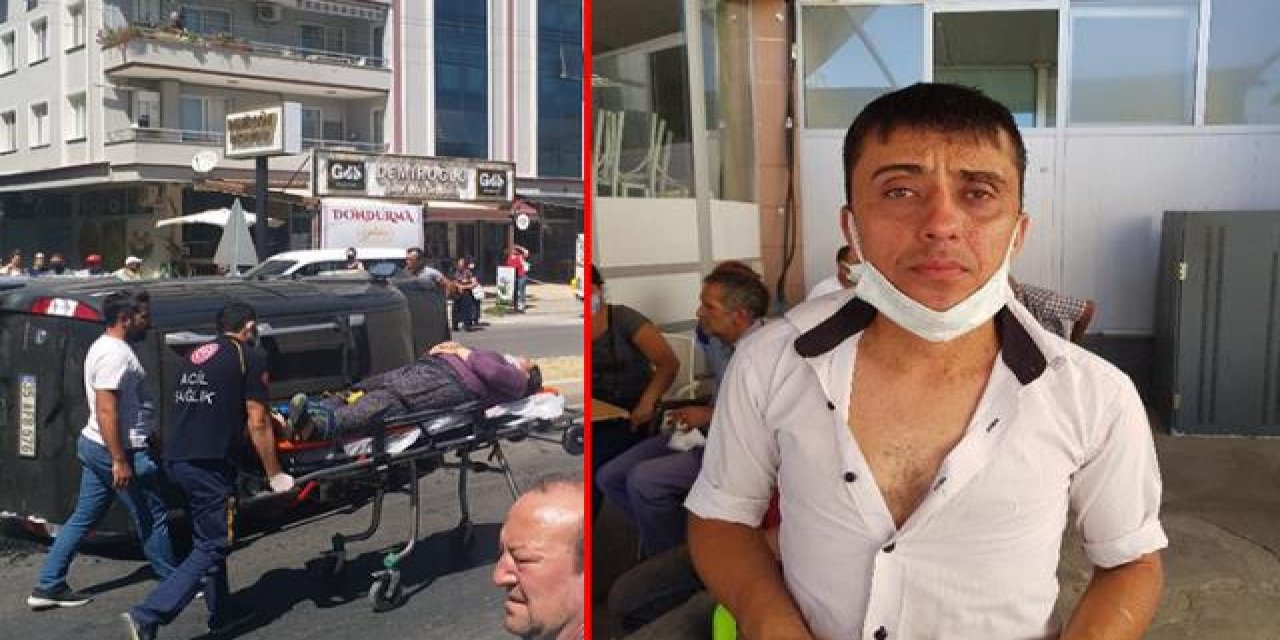Damacanaları karıştırınca kazazedelerin başına su yerine rakı döktü: Yer İzmir!
